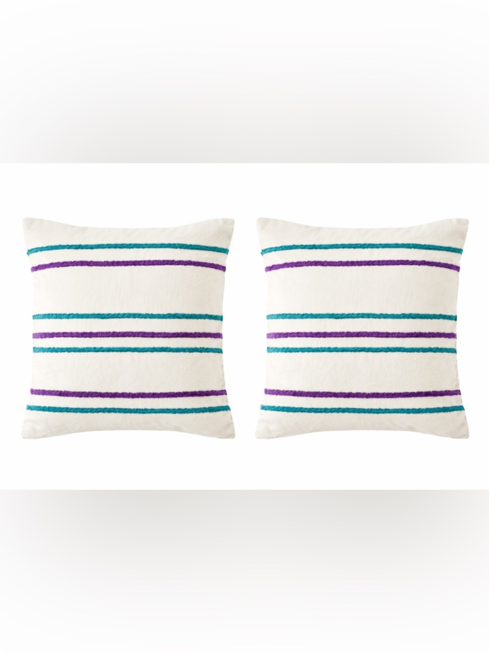 Anthology Minka Braided Cord Euro Shams Bundle Set of 2 NWT